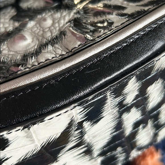 Brahmin Cynthia Black Cantata Genuine Leather - Picture 11 of 13